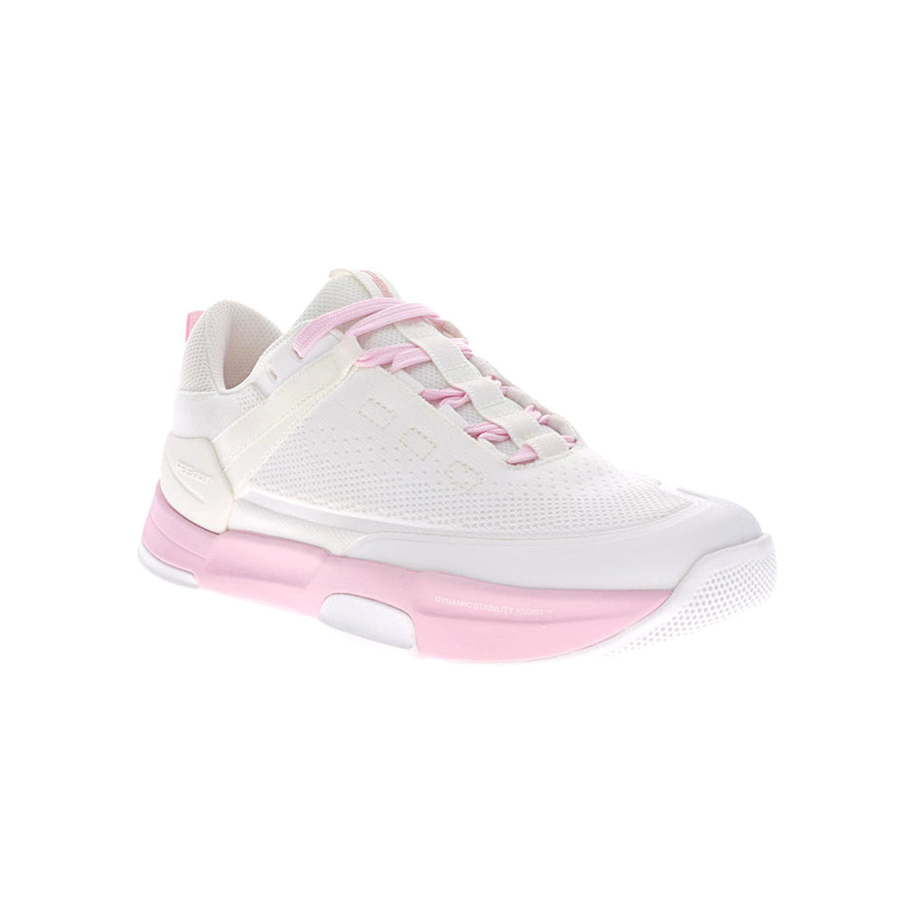 PB5 Women's Pickleball Shoes Court2 | White-Powder Pink