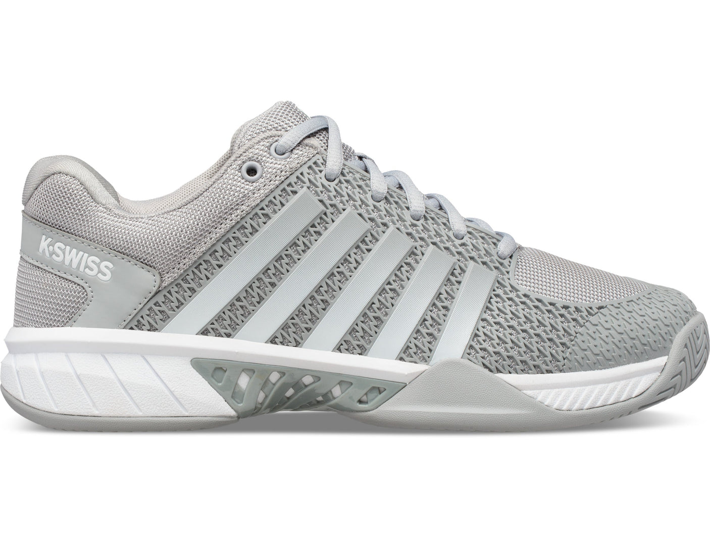 K-Swiss Women's Shoes Express Light Pickleball-Wide | High-Rise/White