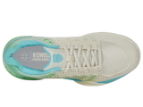 K-Swiss Women's Shoes Express Light Pickleball-Wide | Egret/Patina Green
