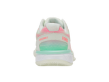 K-Swiss Zapatillas de Mujer Express Light Pickleball-Ancho | Hielo/Melón Verde/Rosa Pastel Neón