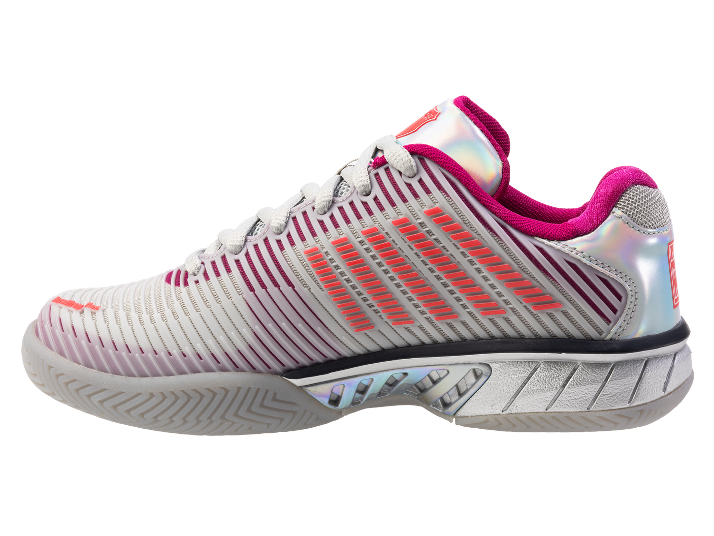 Zapatillas K-Swiss Hypercourt Express 2 Lucky In Love para mujer | Plata/Bruma Harbor/Fruta del dragón