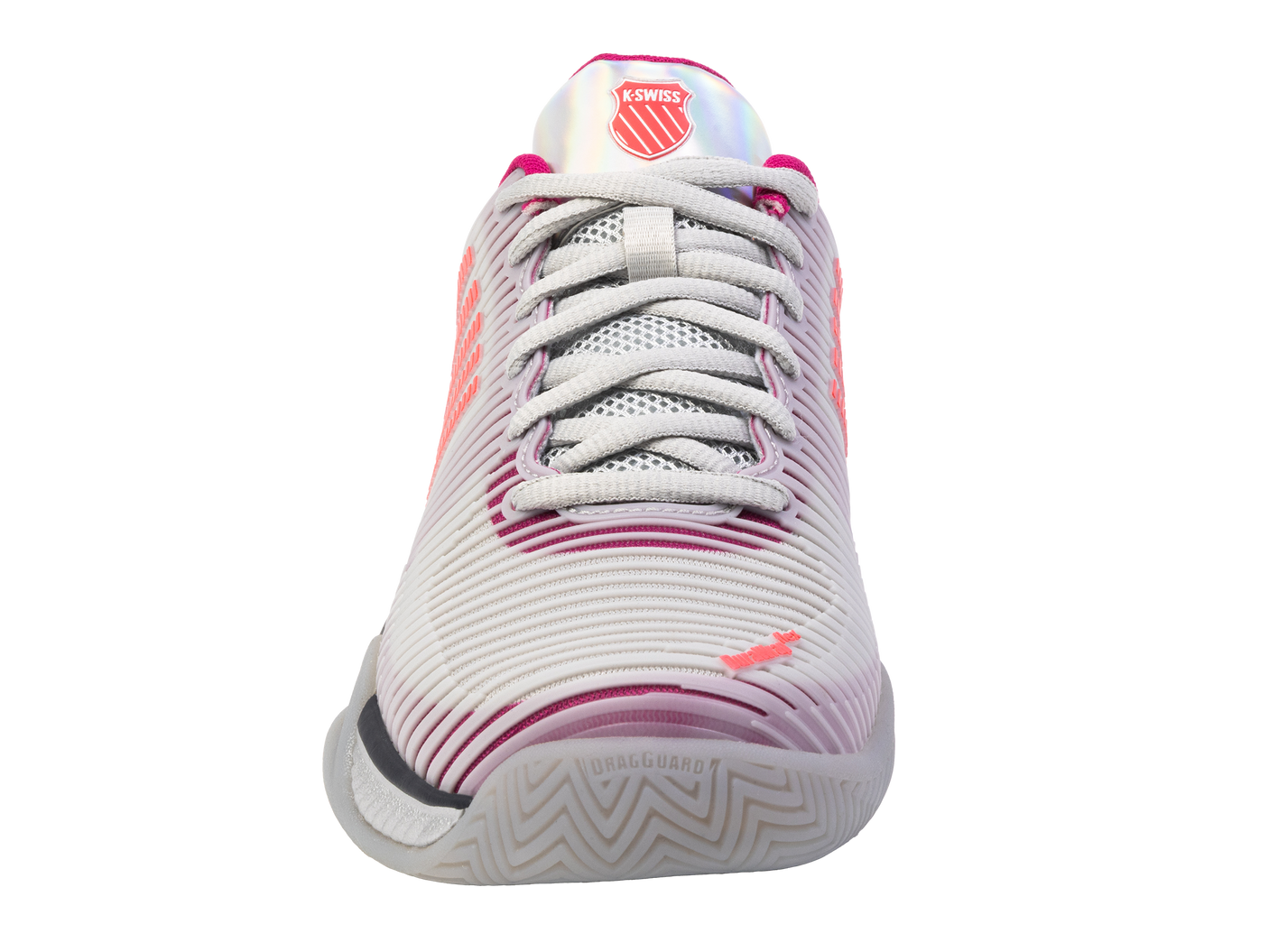 Zapatillas K-Swiss Hypercourt Express 2 Lucky In Love para mujer | Plata/Bruma Harbor/Fruta del dragón