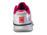 Zapatillas K-Swiss Hypercourt Express 2 Lucky In Love para mujer | Plata/Bruma Harbor/Fruta del dragón