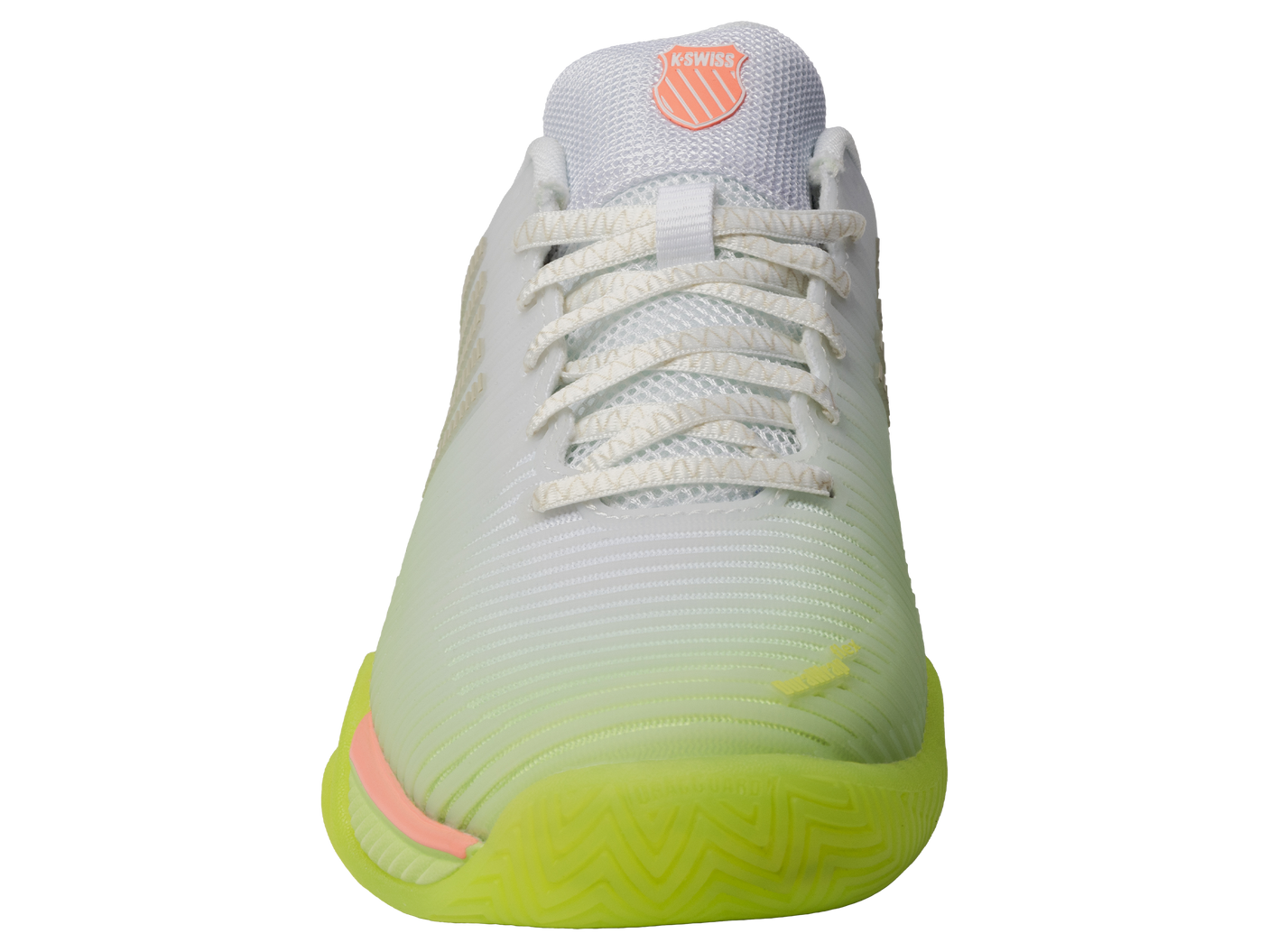 Zapatillas K-Swiss Hypercourt Express 2 Lucky In Love para mujer | Blanco/Limón escarchado/Beige