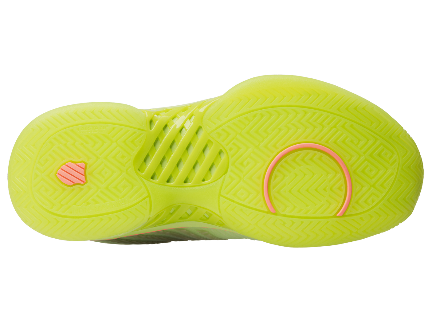 Zapatillas K-Swiss Hypercourt Express 2 Lucky In Love para mujer | Blanco/Limón escarchado/Beige