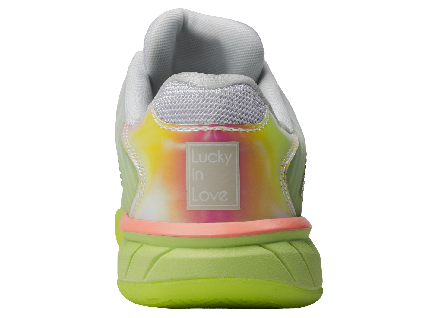 Zapatillas K-Swiss Hypercourt Express 2 Lucky In Love para mujer | Blanco/Limón escarchado/Beige