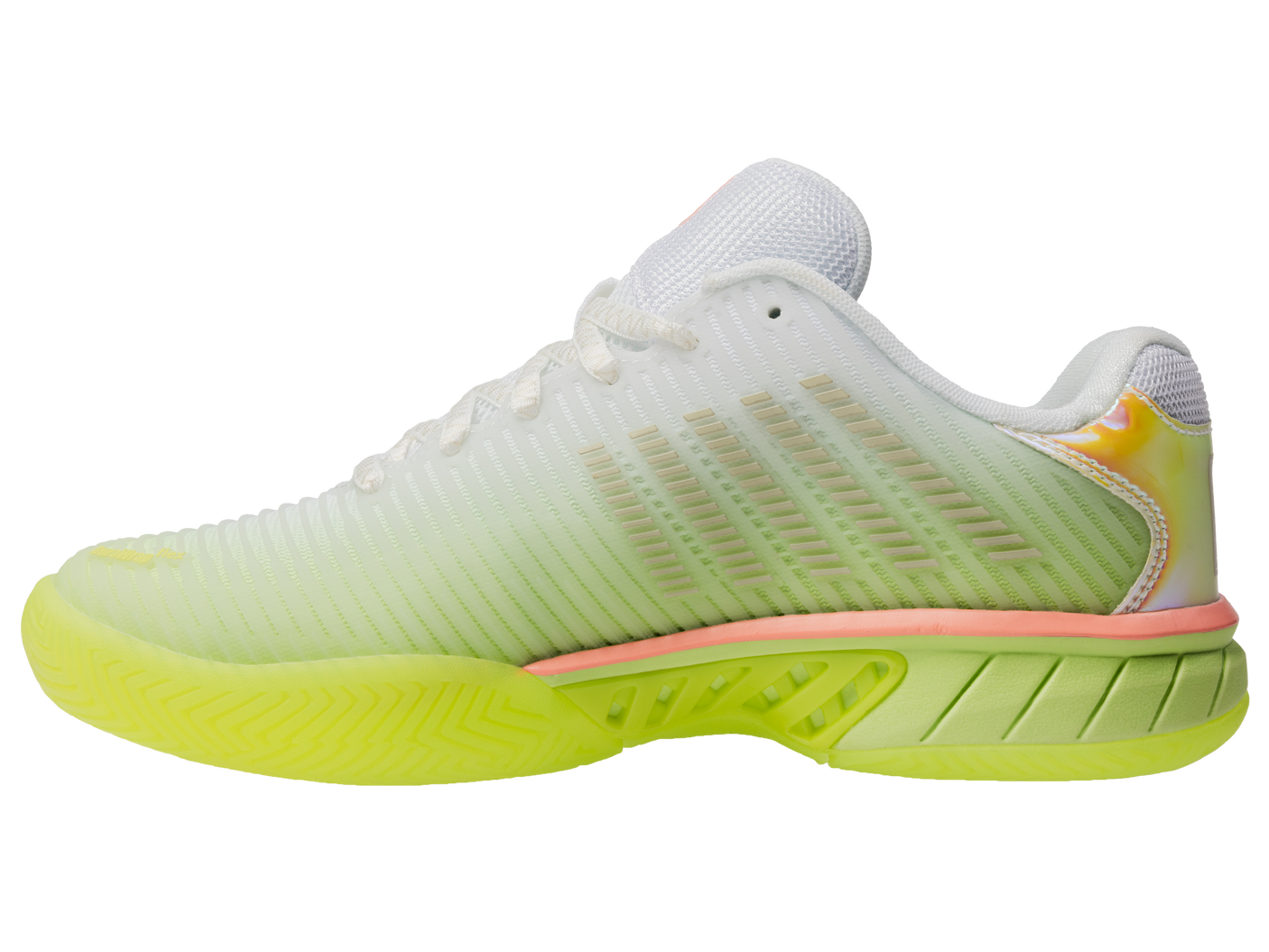 Zapatillas K-Swiss Hypercourt Express 2 Lucky In Love para mujer | Blanco/Limón escarchado/Beige