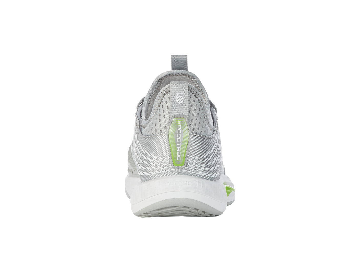 Zapatillas K-Swiss Speedtrac para mujer | Gris violeta/blanco/verde lima