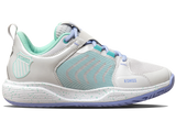 K-Swiss Women's Shoes Ultrashot Team | Nimbus Cloud/Neon Purple/Neon Teal
