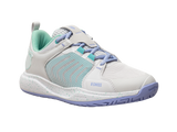 K-Swiss Women's Shoes Ultrashot Team | Nimbus Cloud/Neon Purple/Neon Teal
