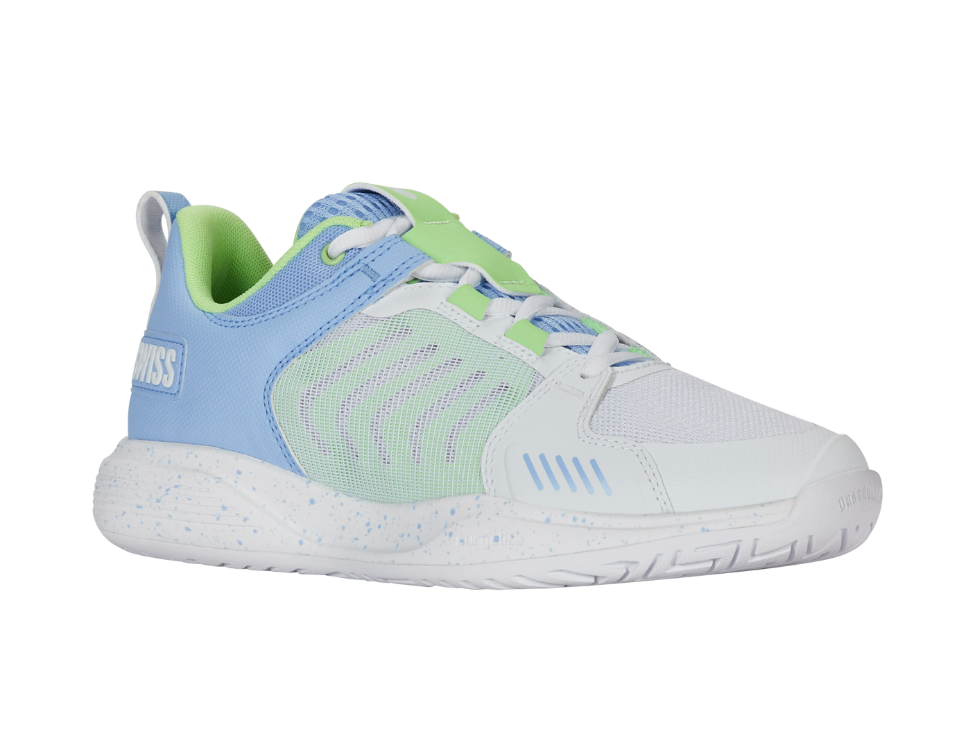 K-Swiss Women's Shoes Ultrashot Team | White/Dutch Canal/Paradise Green