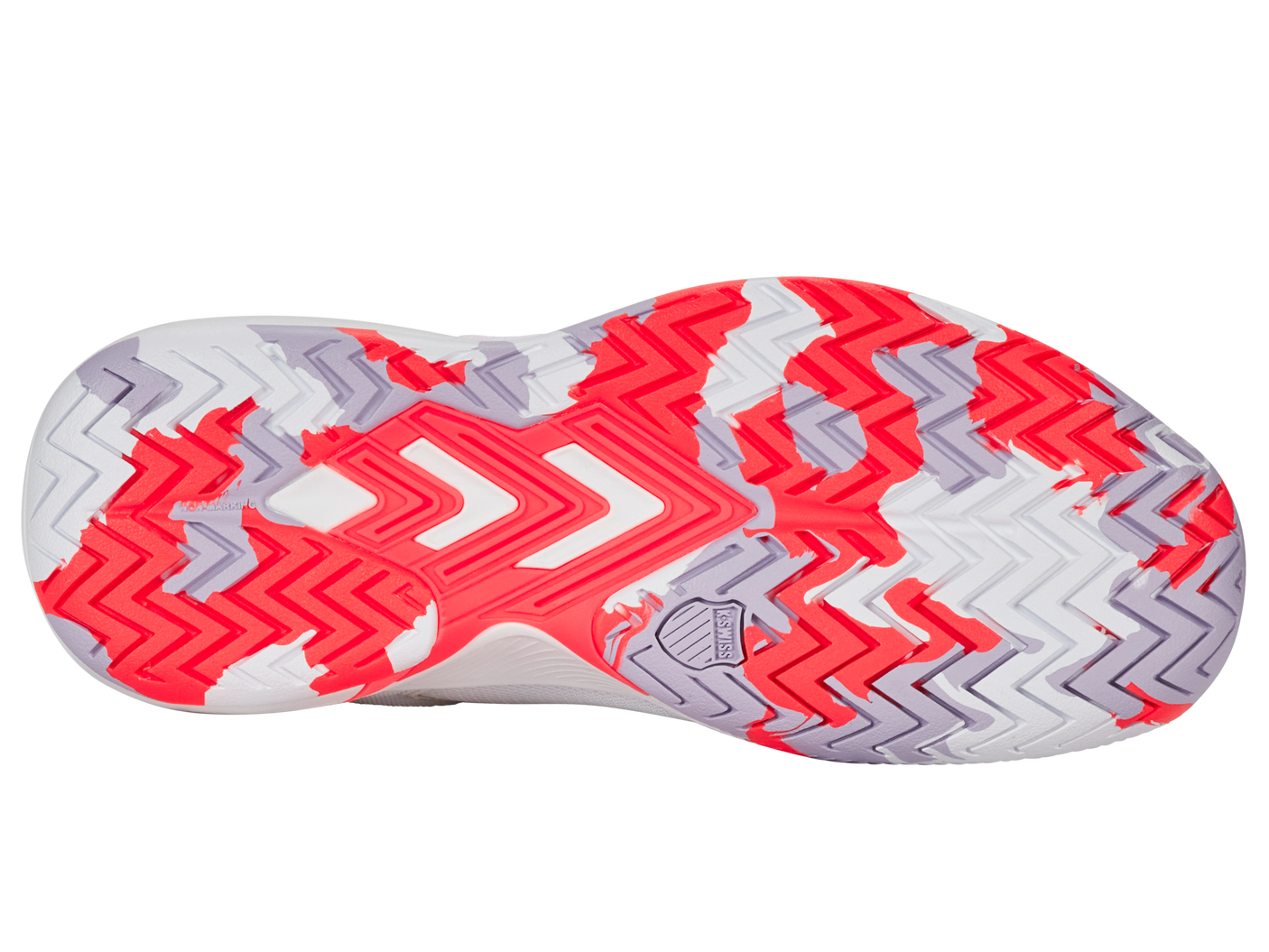 K-Swiss Women's Shoes Ultrashot Team | White/Orchid Petal/Neon Blaze