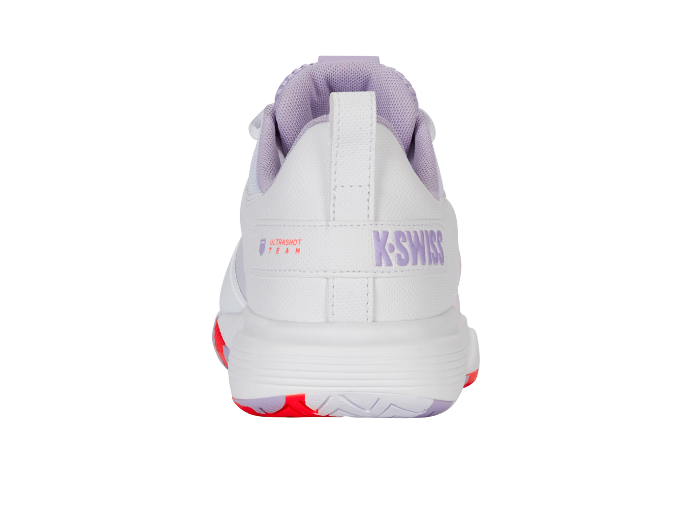 K-Swiss Women's Shoes Ultrashot Team | White/Orchid Petal/Neon Blaze