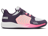 Zapatillas K-Swiss Ultrashot Team para mujer | Morado Plumeria/Blanco/Rosa Pastel Neón