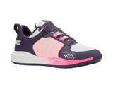Zapatillas K-Swiss Ultrashot Team para mujer | Morado Plumeria/Blanco/Rosa Pastel Neón