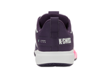 Zapatillas K-Swiss Ultrashot Team para mujer | Morado Plumeria/Blanco/Rosa Pastel Neón