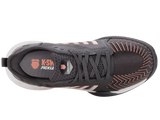 Zapatillas de pádel K-Swiss de mujer Pickleball Supreme | Asphalt/White/Peach Amber