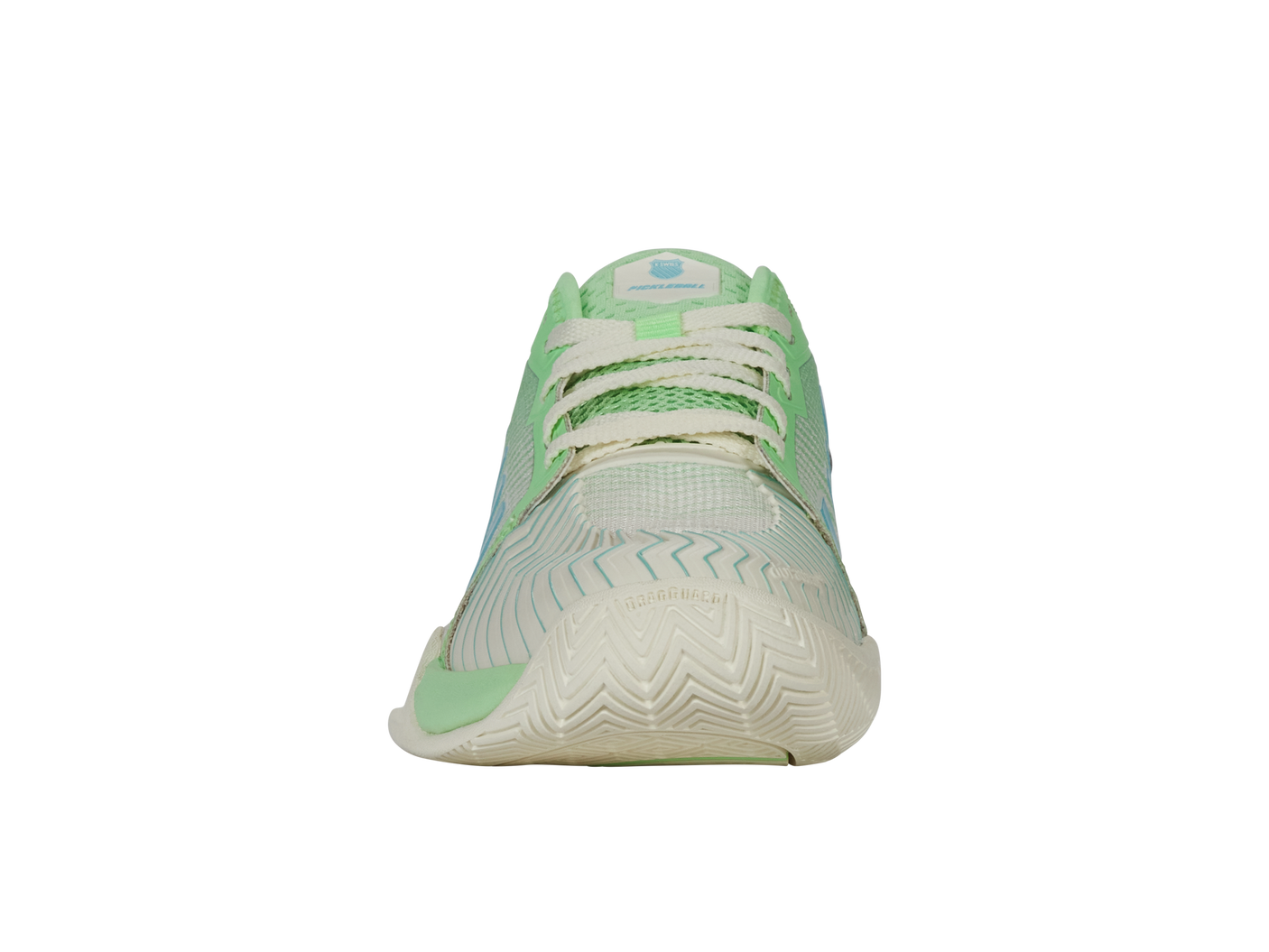 K-Swiss Zapatillas de mujer Pickleball Supreme | Egret/Verde Pátina