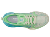 K-Swiss Zapatillas de mujer Pickleball Supreme | Egret/Verde Pátina
