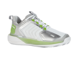 K-Swiss Women's Shoes Ultrashot 3 Hb | White/Gray Violet/Lime Green