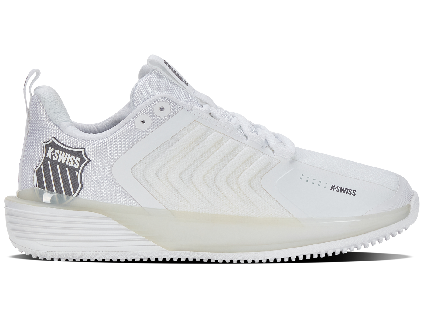 K-Swiss Women's Shoes Ultrashot 3 Grass | White/Steel Gray