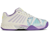 K-Swiss Women's Shoes Express Light 3 Padel | Snow White/Purple Heart/Evening Primrose
