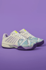 K-Swiss Women's Shoes Express Light 3 Padel | Snow White/Purple Heart/Evening Primrose