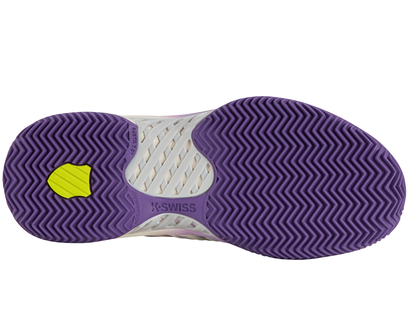 K-Swiss Women's Shoes Express Light 3 Padel | Snow White/Purple Heart/Evening Primrose
