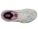 K-Swiss Women's Shoes Express Light 3 Padel | Snow White/Lilas/Pastel Turquoise