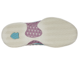 K-Swiss Women's Shoes Express Light 3 Padel | Snow White/Lilas/Pastel Turquoise