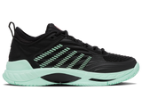 K-Swiss Women's Shoes Hypercourt Supreme 2 | Black/Neon Mint