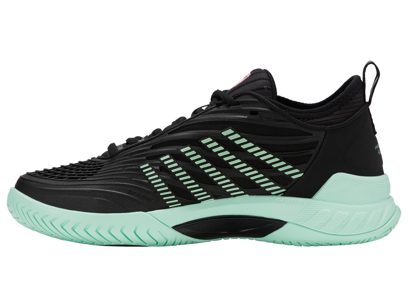 K-Swiss Women's Shoes Hypercourt Supreme 2 | Black/Neon Mint