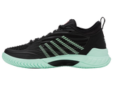 K-Swiss Women's Shoes Hypercourt Supreme 2 | Black/Neon Mint