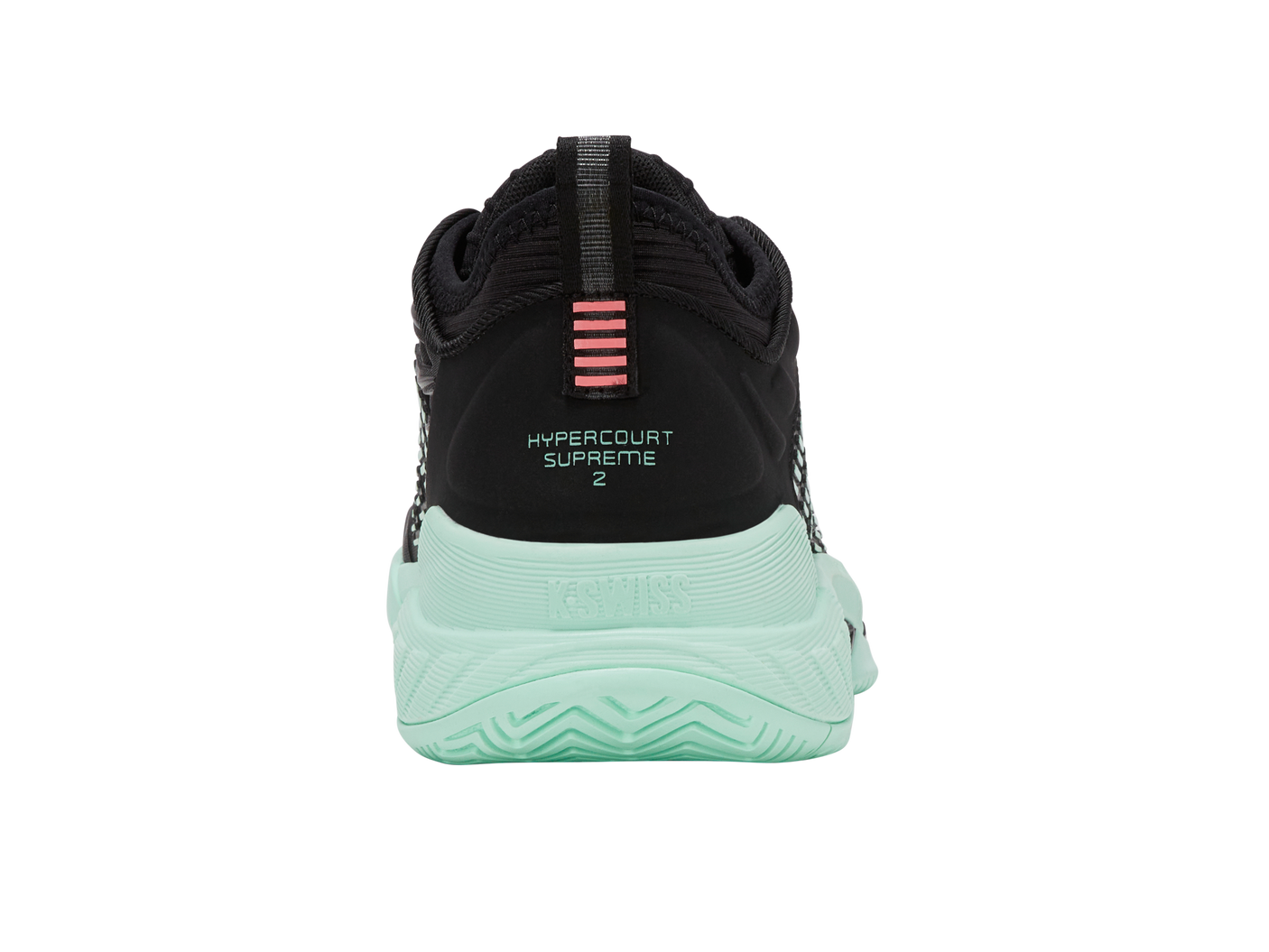 K-Swiss Women's Shoes Hypercourt Supreme 2 | Black/Neon Mint