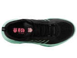 K-Swiss Women's Shoes Hypercourt Supreme 2 | Black/Neon Mint