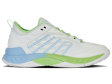 K-Swiss Women's Shoes Hypercourt Supreme 2 | Lucent White/Dutch Canal/Paradise Green