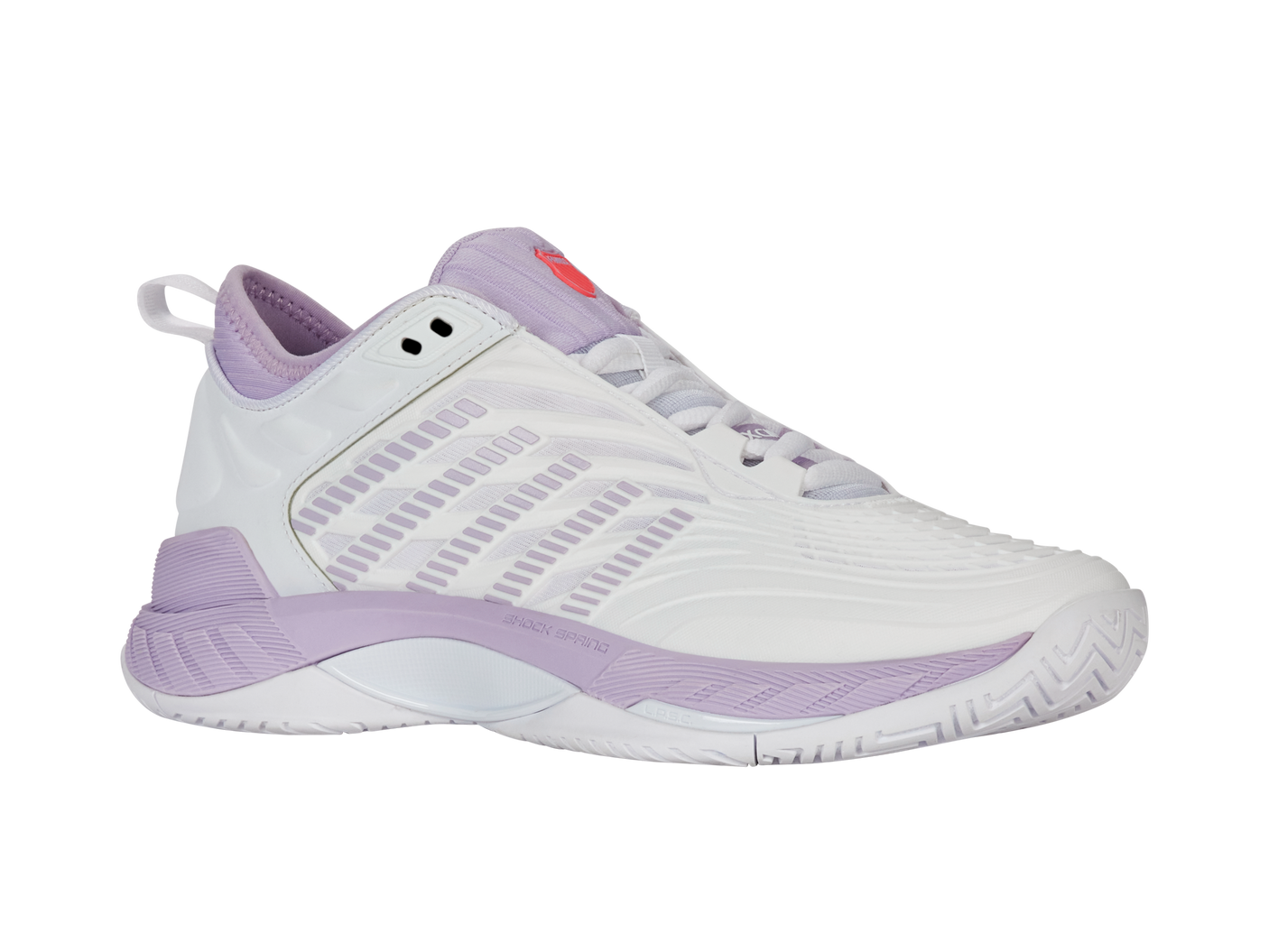 K-Swiss Women's Shoes Hypercourt Supreme 2 | White/Orchid Petal/Neon Blaze