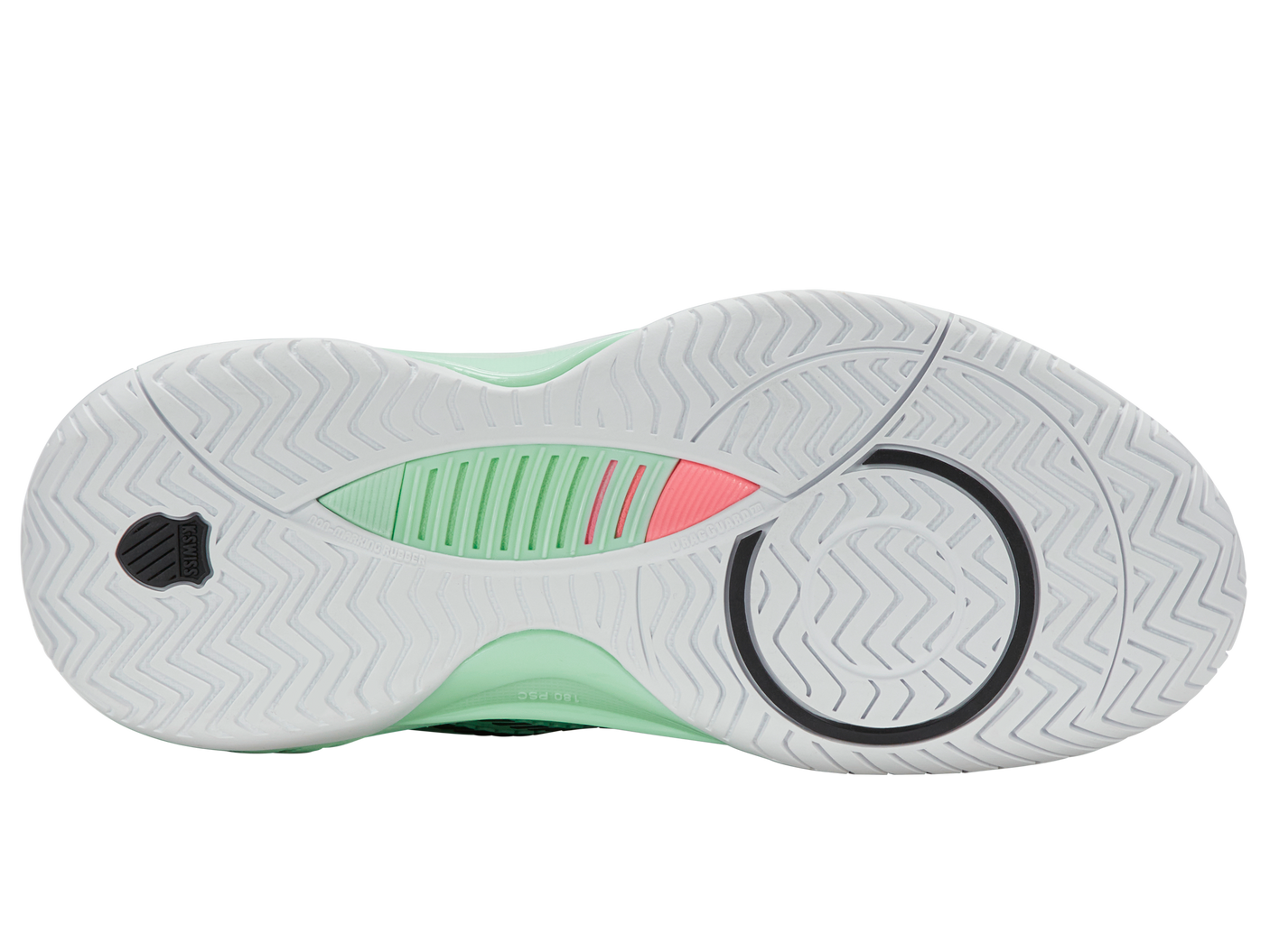 Zapatillas K-Swiss Hypercourt Supreme 2 para mujer | Menta neón/Negro/Blanco