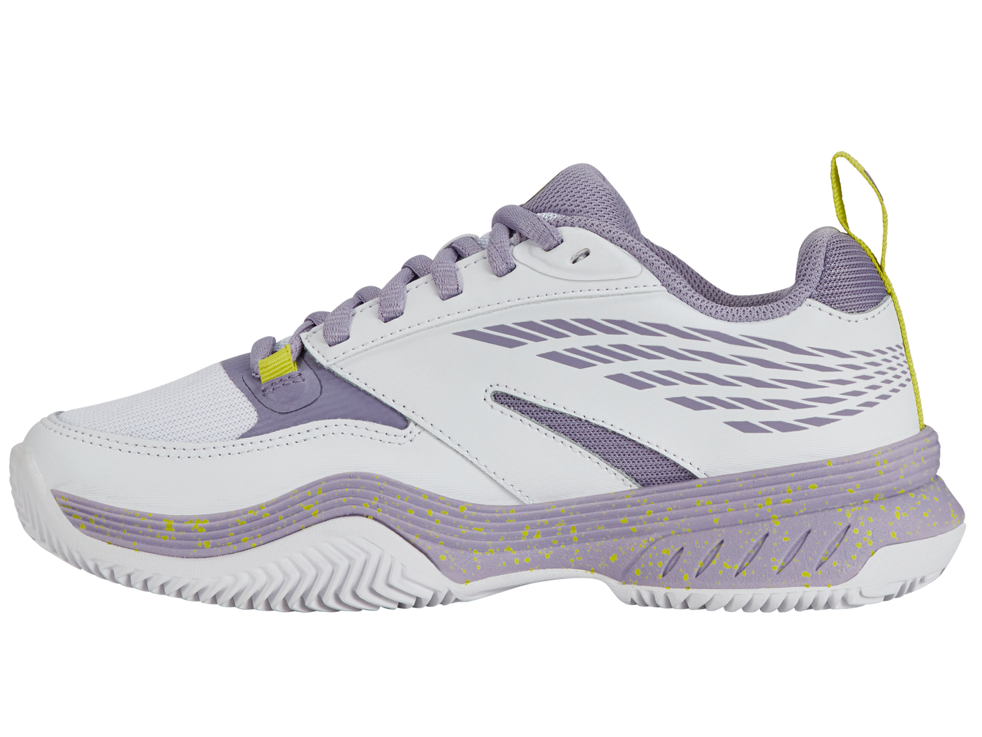 K-Swiss Women's Shoes Speedex Padel | White/Wisteria/Evening Primrose