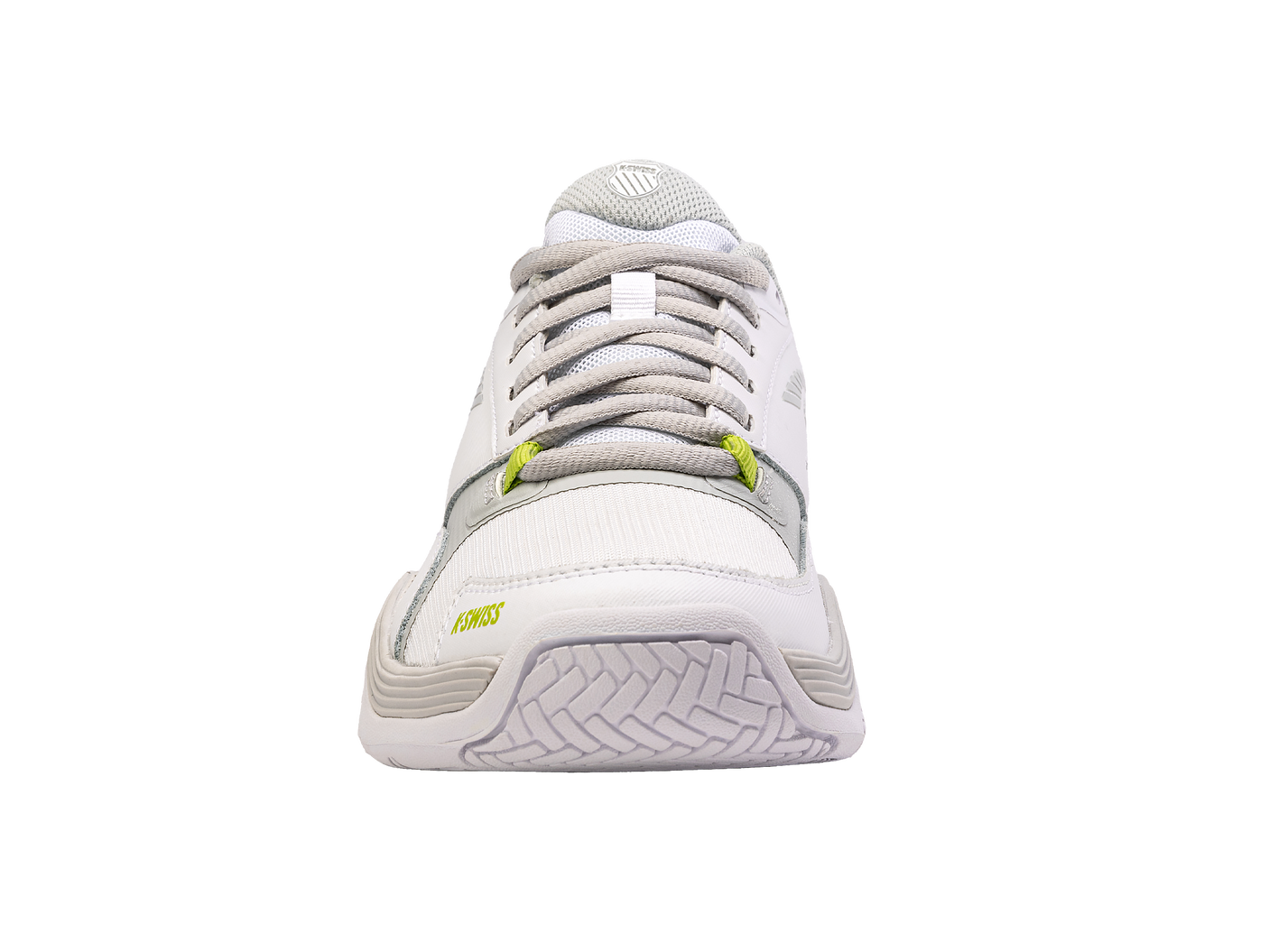 K-Swiss Women's Shoes Speedex | White/Gray Violet/Lime Green