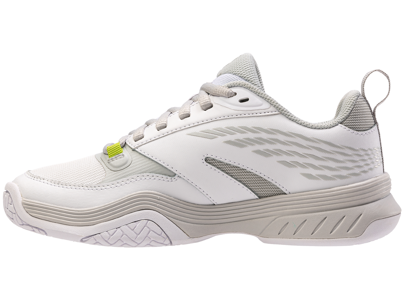K-Swiss Women's Shoes Speedex | White/Gray Violet/Lime Green