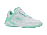 K-Swiss Women's Shoes K-Frame Pickleball | White/Neon Mint/Hot Neon Pink