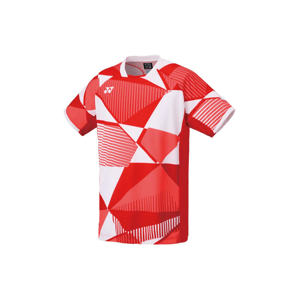 Yonex Men's Crew Neck Shirt 10635 (Tango Red)