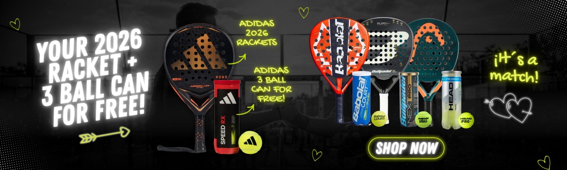 Banner desktop quiz profile rackets