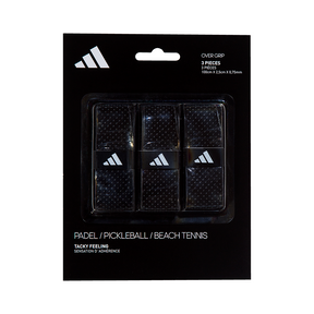 Overgrips Adidas Pádel Tenis Pickleball Accesorio Pack de 3 unidades Negro