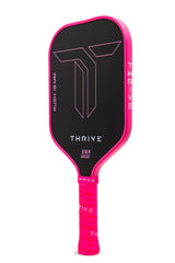 RUSH 13 INDIVIDUALES (ROSA) Incluye tarjeta de peso personalizada, funda de pala, borrador de pala y pesas de plomo.