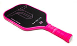 RUSH 13 INDIVIDUALES (ROSA) Incluye tarjeta de peso personalizada, funda de pala, borrador de pala y pesas de plomo.