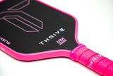 RUSH 13 INDIVIDUALES (ROSA) Incluye tarjeta de peso personalizada, funda de pala, borrador de pala y pesas de plomo.