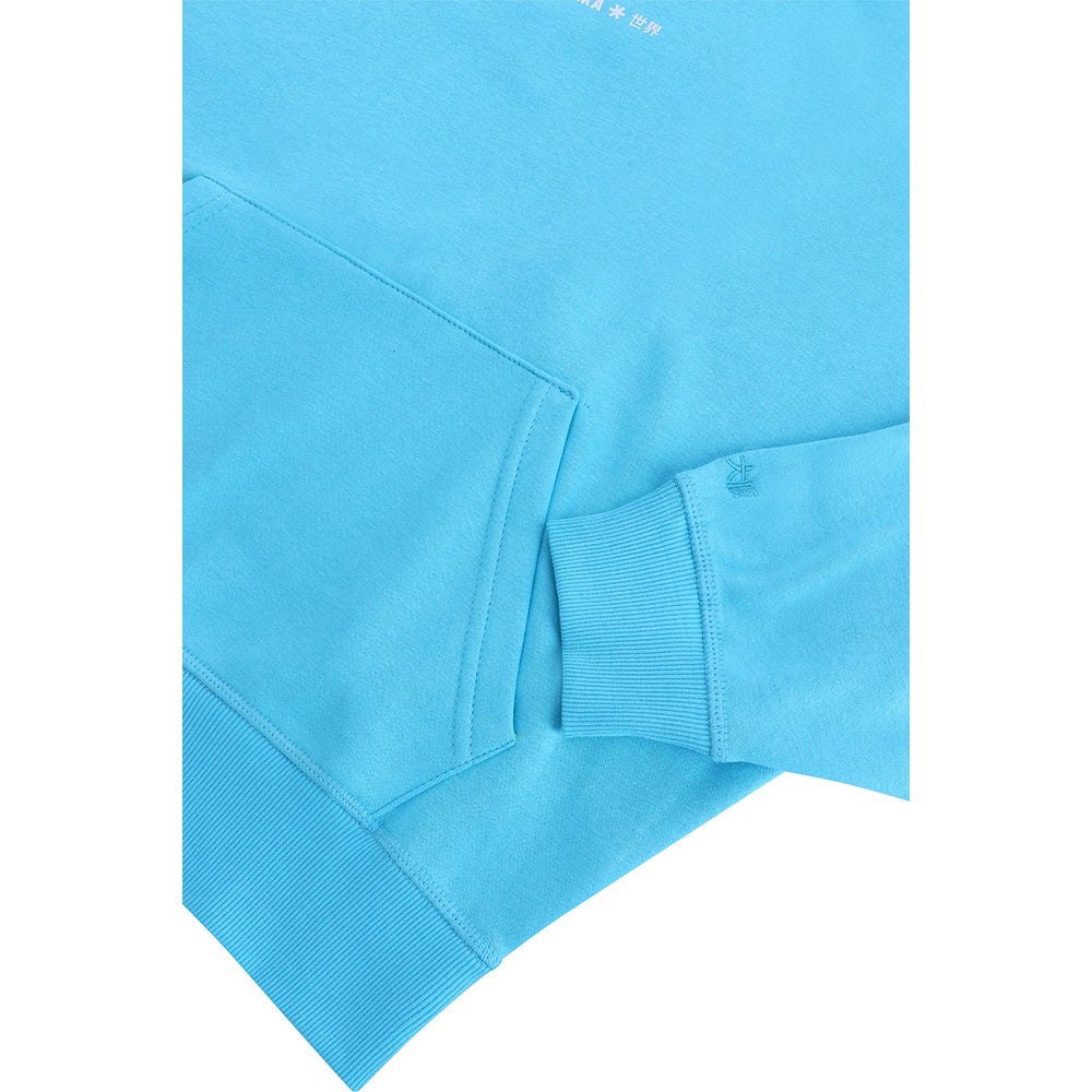 Sudadera con capucha Osaka para mujer | Topacio azul