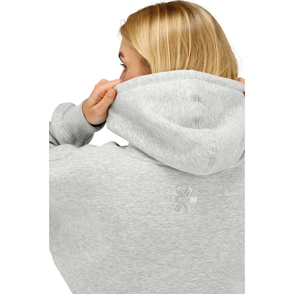 Sudadera con capucha Osaka para mujer | Gris jaspeado